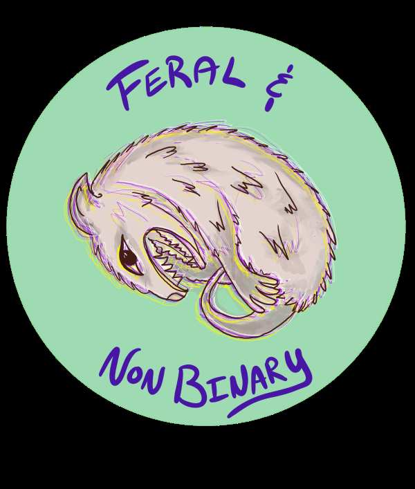Feral & Non Binary - Holographic Finish