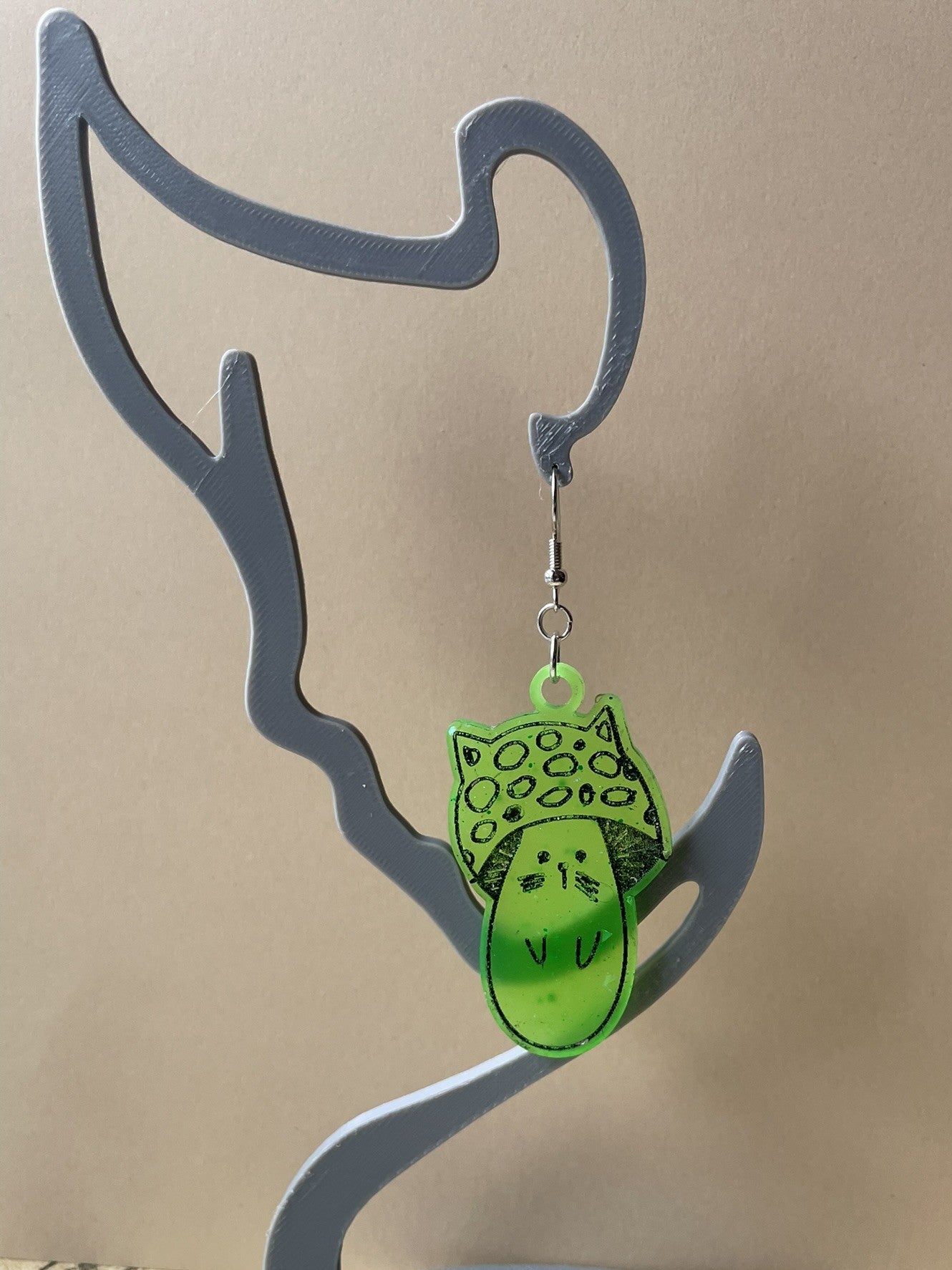 Spore Kitty - Neon Green