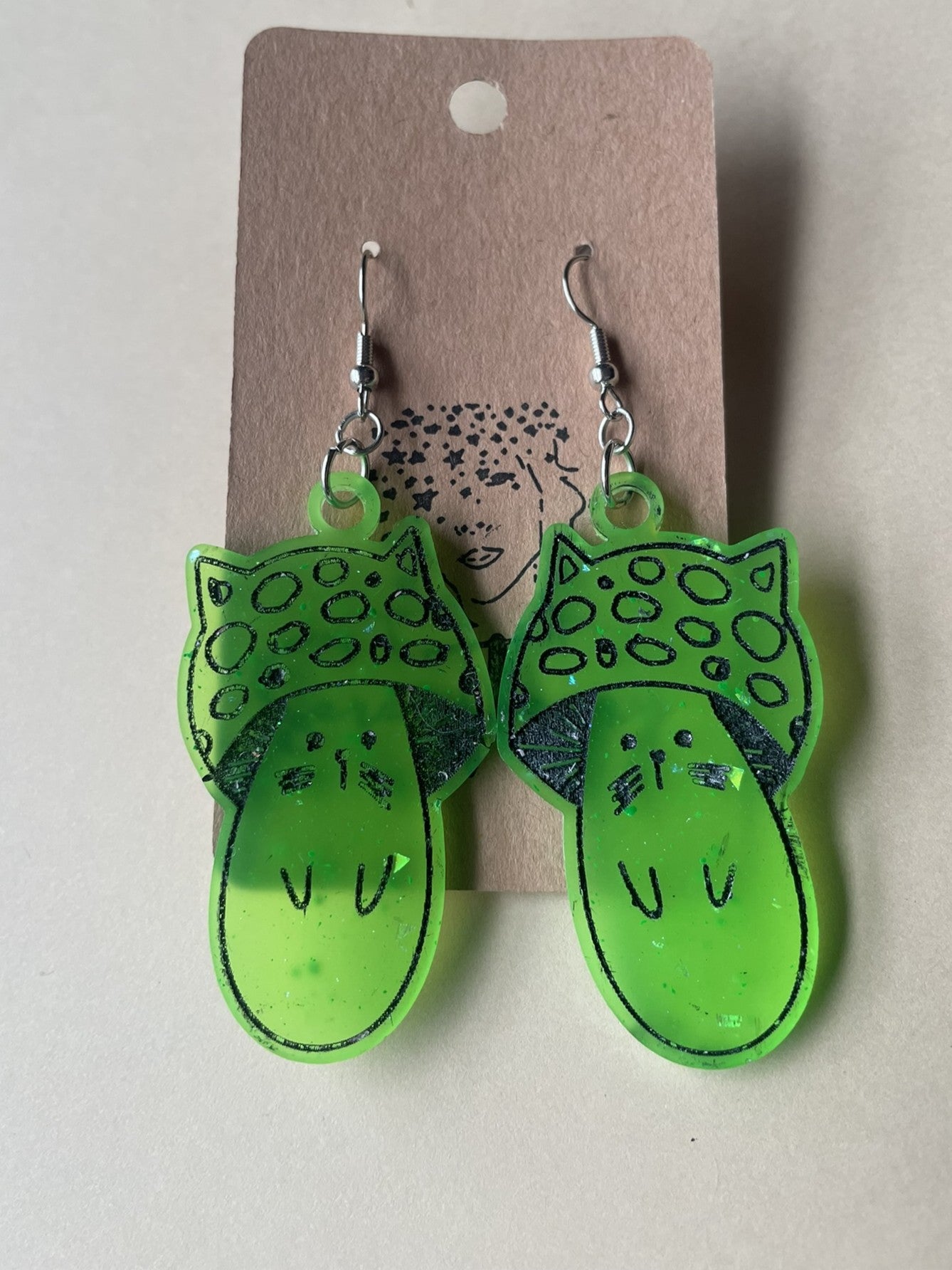 Spore Kitty - Neon Green