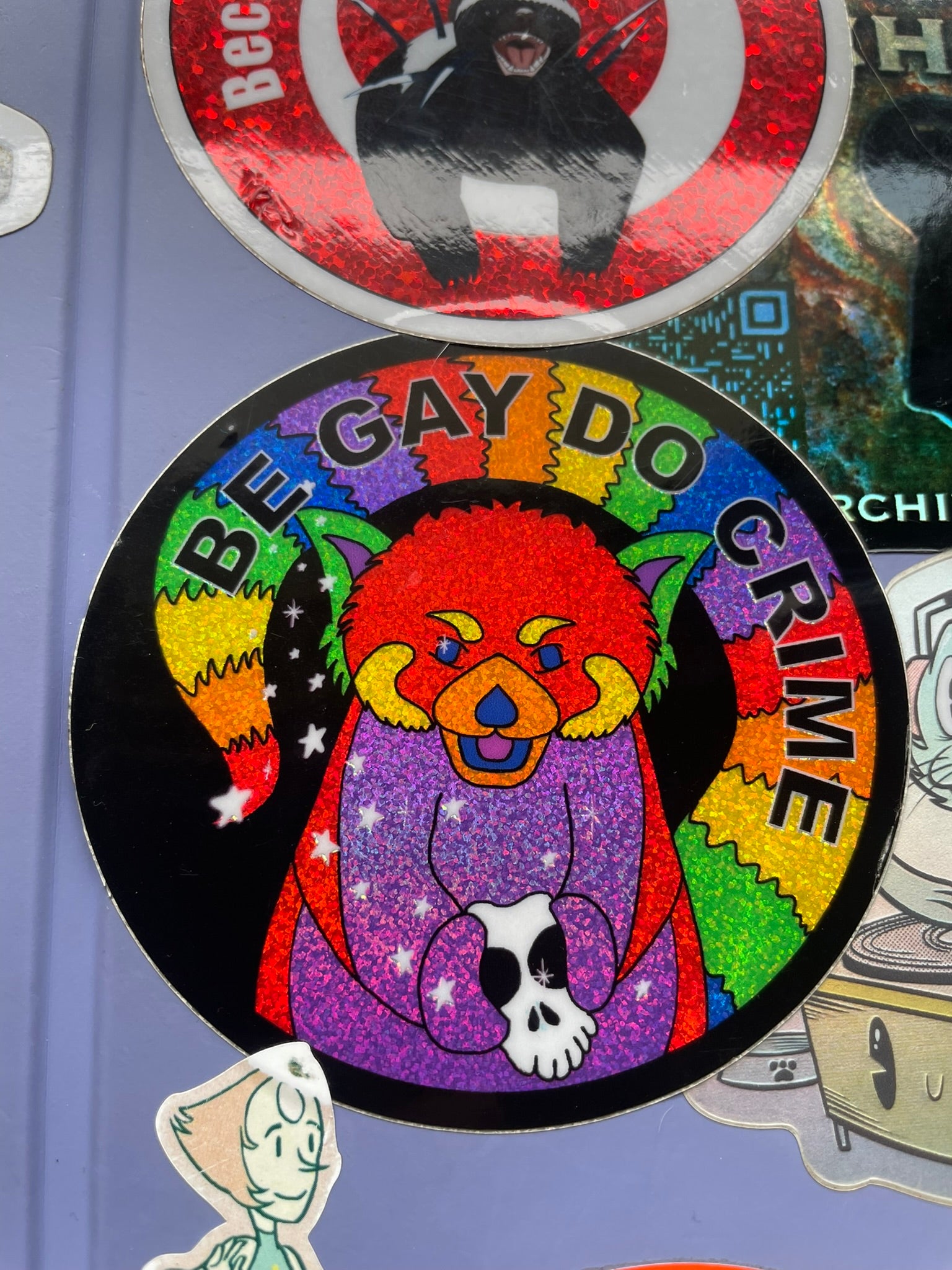 Be Gay Do Crime - Glitter Finish